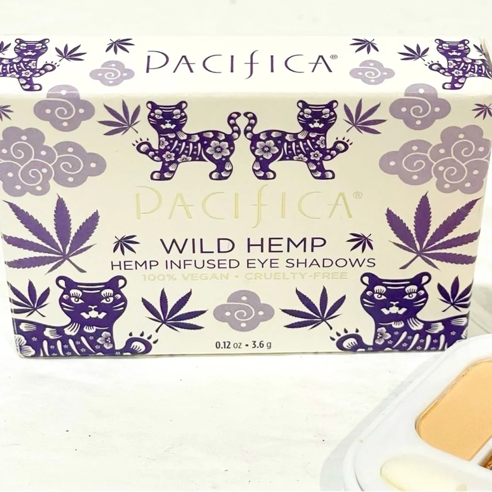 Pacifica Beauty Cosmetics Wild Hemp Infused Vegan Eyeshadow Palette 5 Shades